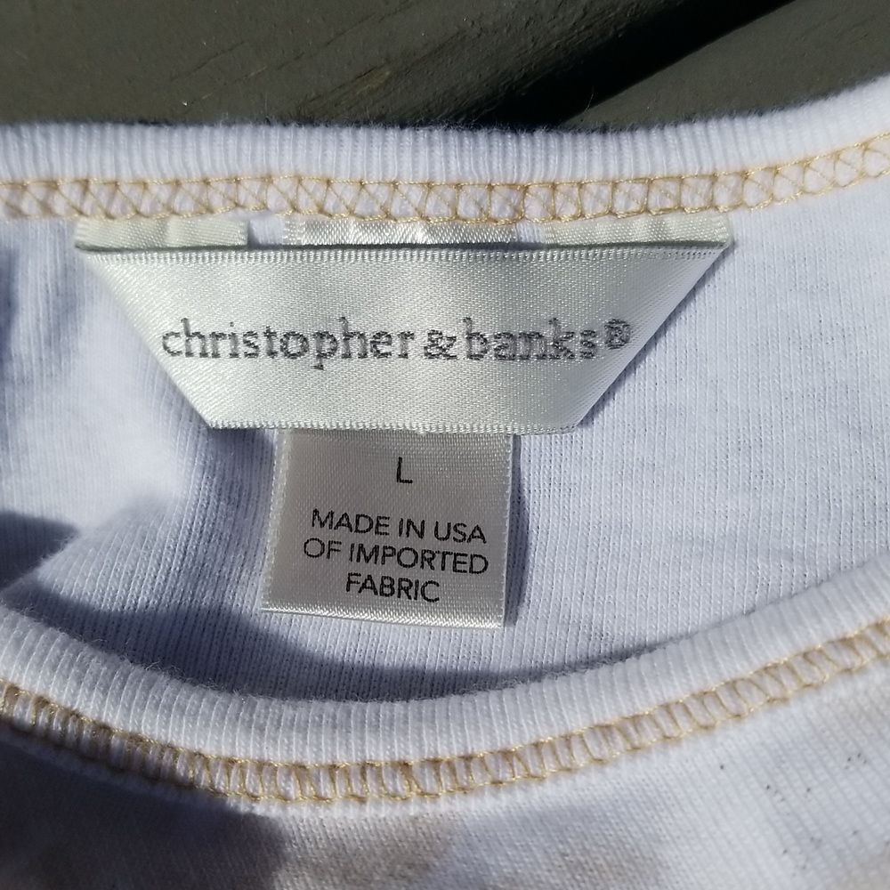 Christopher Banks 3/4 Halloween Tee Size Large - Picture 4 of 7